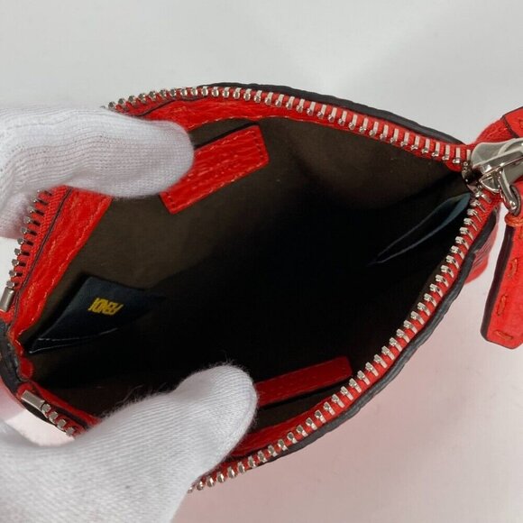 FENDI 8N0115 Selleria Mini pouch coin purse Coin Compartment Wallet Pouch - Picture 16 of 16